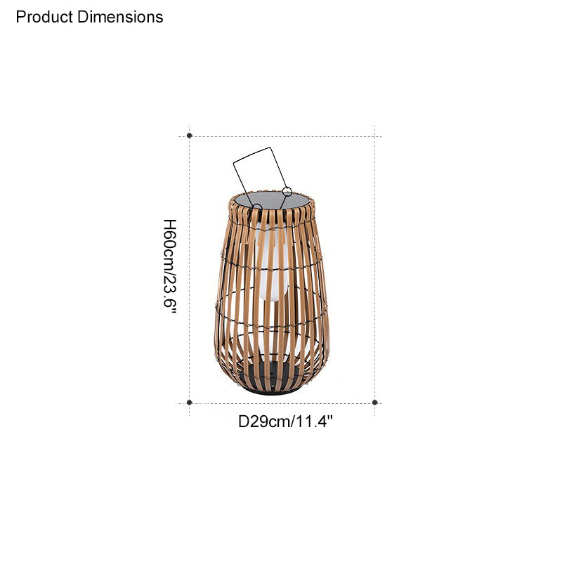 Olverai Outdoor Solar Hanging Lantern