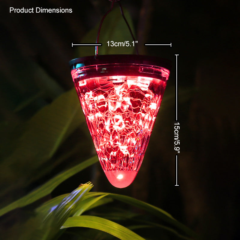 OlveraiSolar Hanging Strawberry Hue Lantern