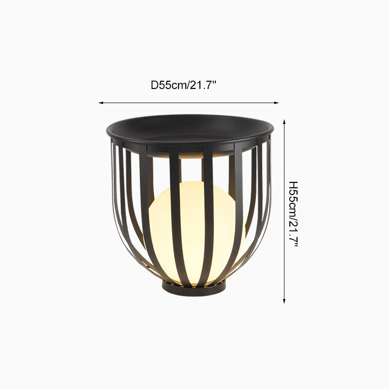 Olverai Solar Rechargeable Patio Floor Light
