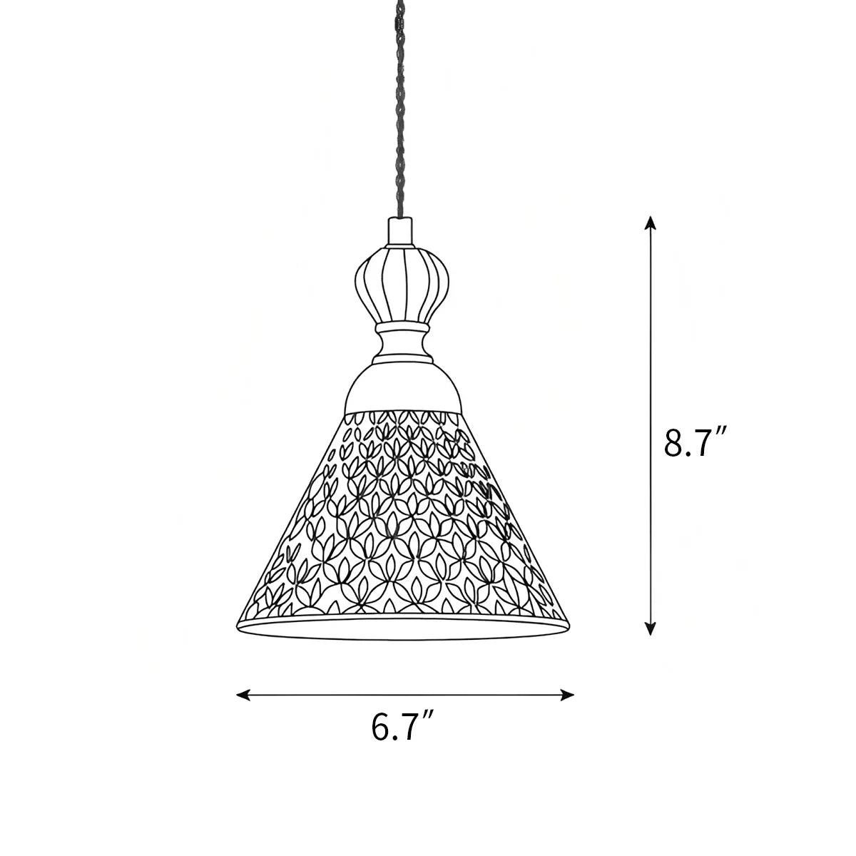 Chrasy Ceramics Pendant Lamp for Dining Area