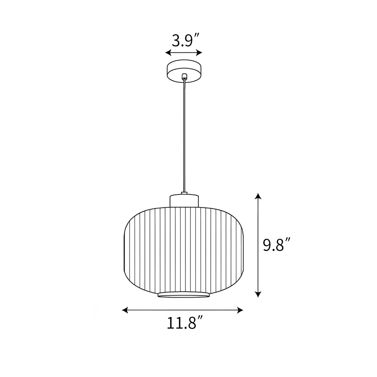 Rime Pendant Lamp for Dining Room