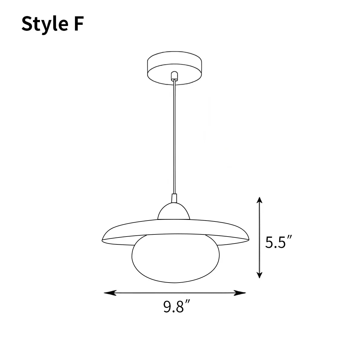 Travertine Pendant Lamp for Dining Area