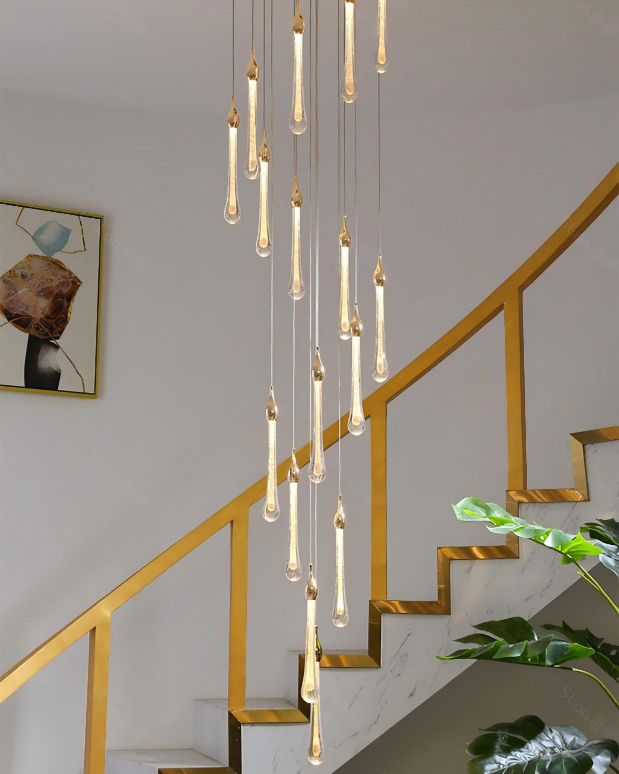 Olverai Raindrop Crystal chandelier