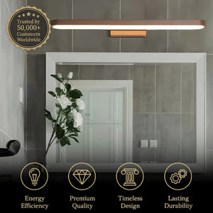 OLVERAI Maren Rounded Linear LED Wall Light