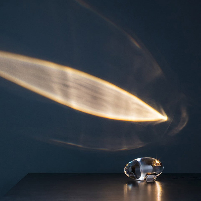 Olverai Star Projector Glass Table Lamp