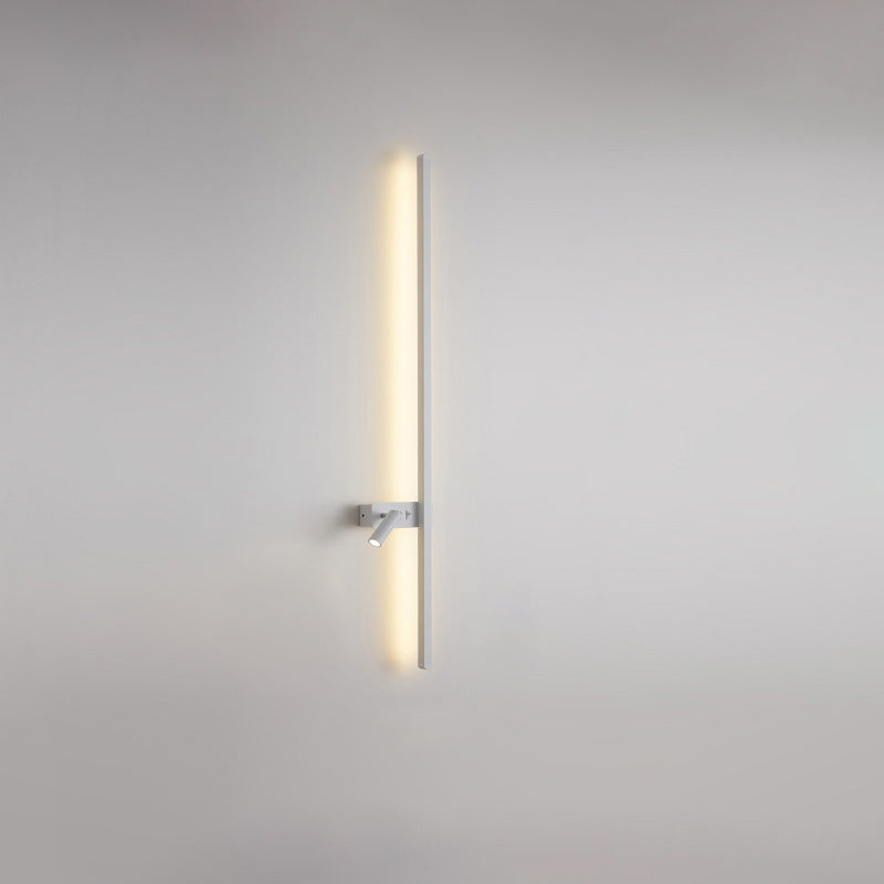 Olverai Switchable Long Linear Wall Sconce with Spotlight