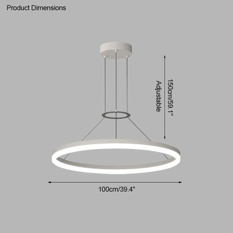 Olverai Circular Led Chandelier