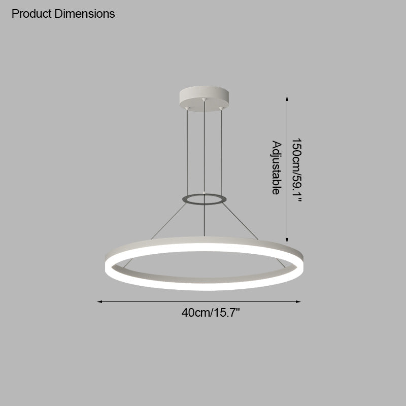 Olverai Circular Led Chandelier