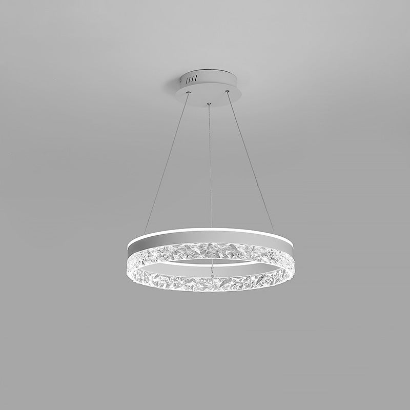 Olverai Acrylic Circular LED Chandelier