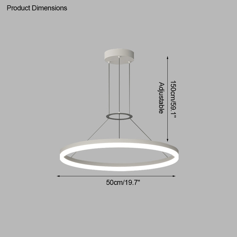 Olverai Circular Led Chandelier