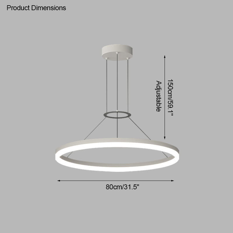 Olverai Circular Led Chandelier
