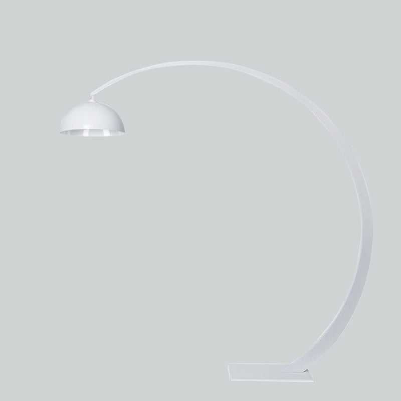 Olverai Dome Arc Floor Lamp over Couch