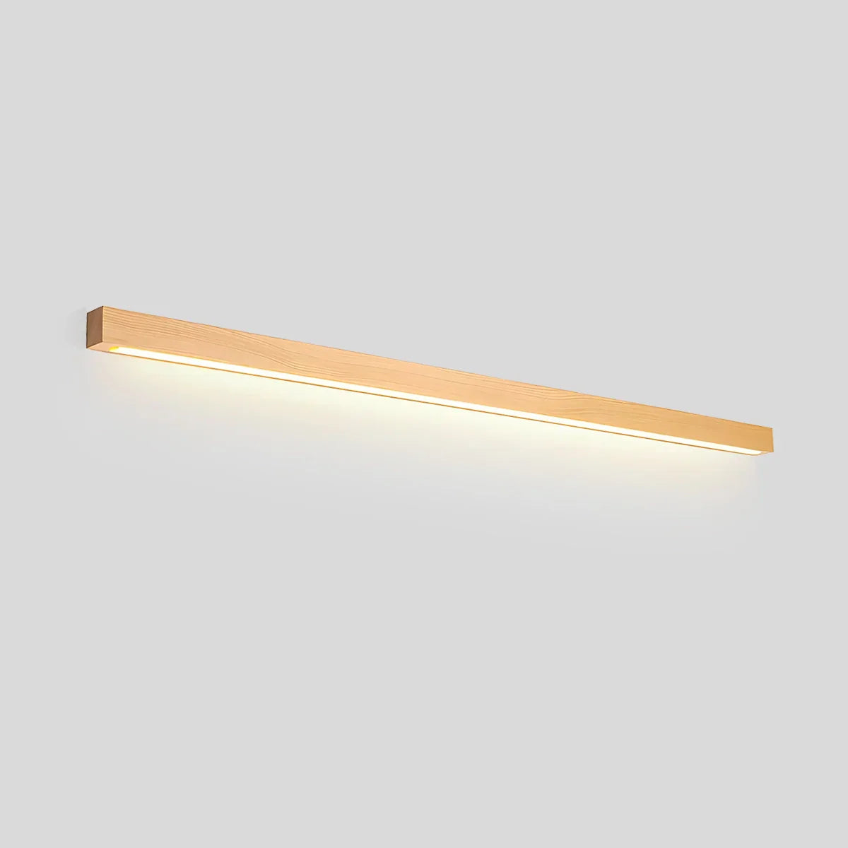 Arlo Linear Wood Wall Light for Hallway Wood Dia 120cm / 47.24"