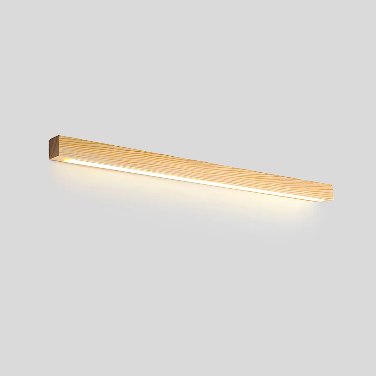 Arlo Linear Wood Wall Light for Hallway Wood Dia 80cm / 31.50"