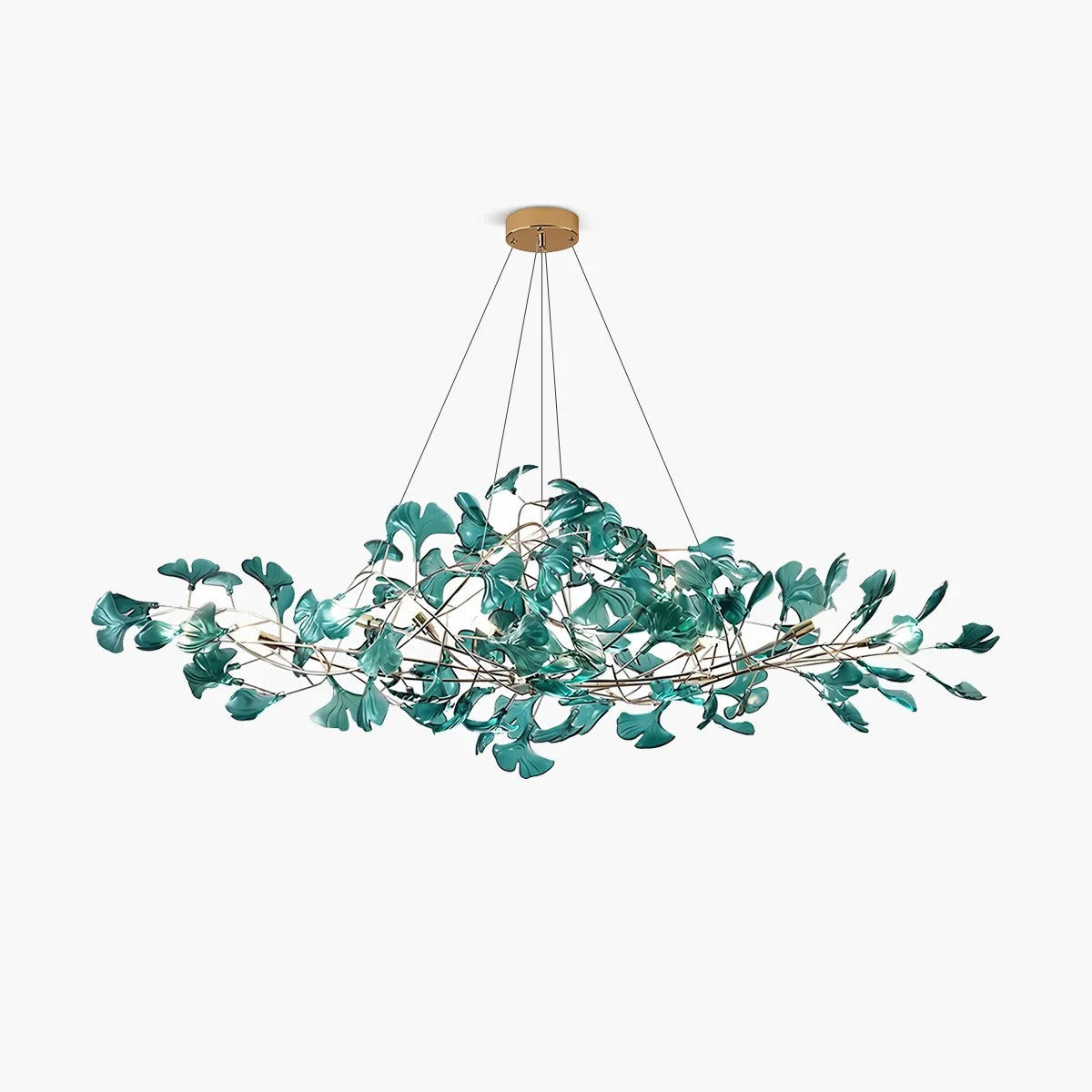 ginkgo leaf chandelier