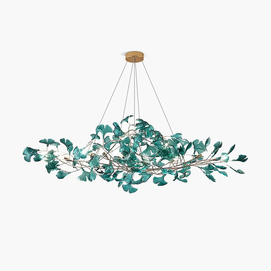 ginkgo leaf chandelier