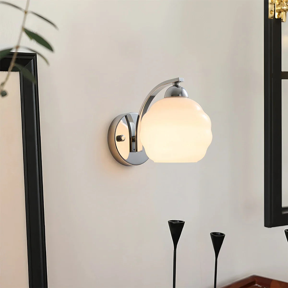 Glazed Wall Lamp