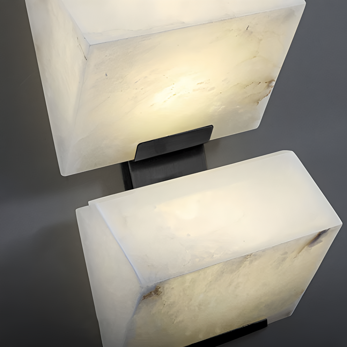 Creative luxury onyx wall lamp