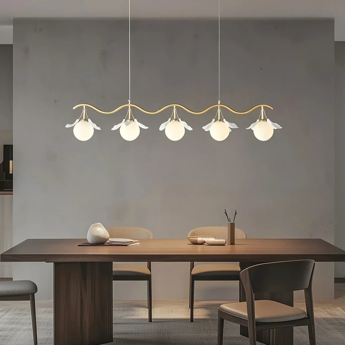 Evander Gingko Chandelier for Dining Area