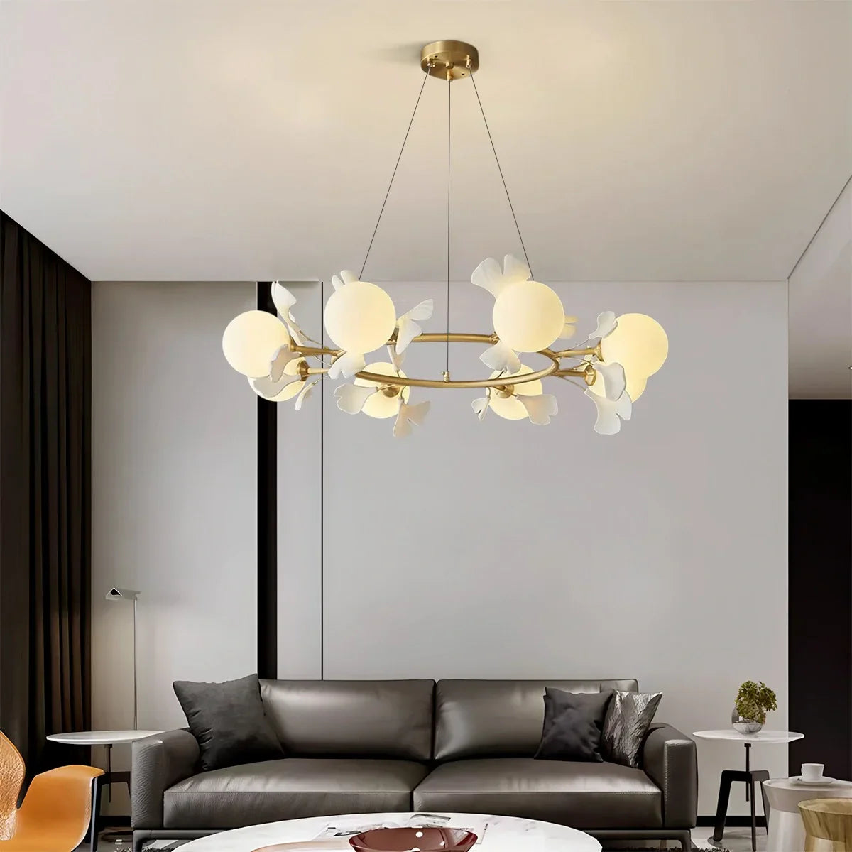 Evander Gingko Chandelier for Dining Area