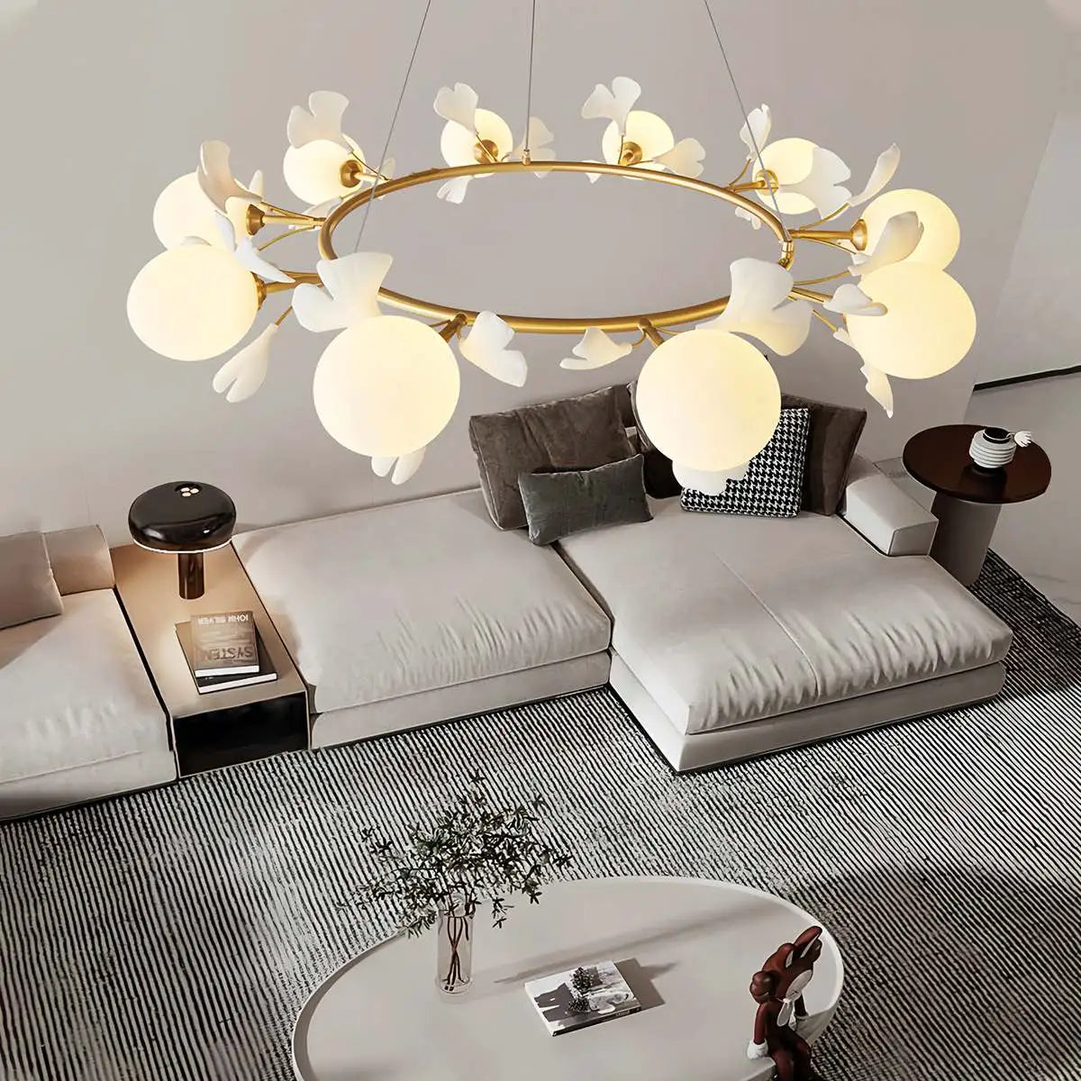 Evander Gingko Chandelier for Dining Area