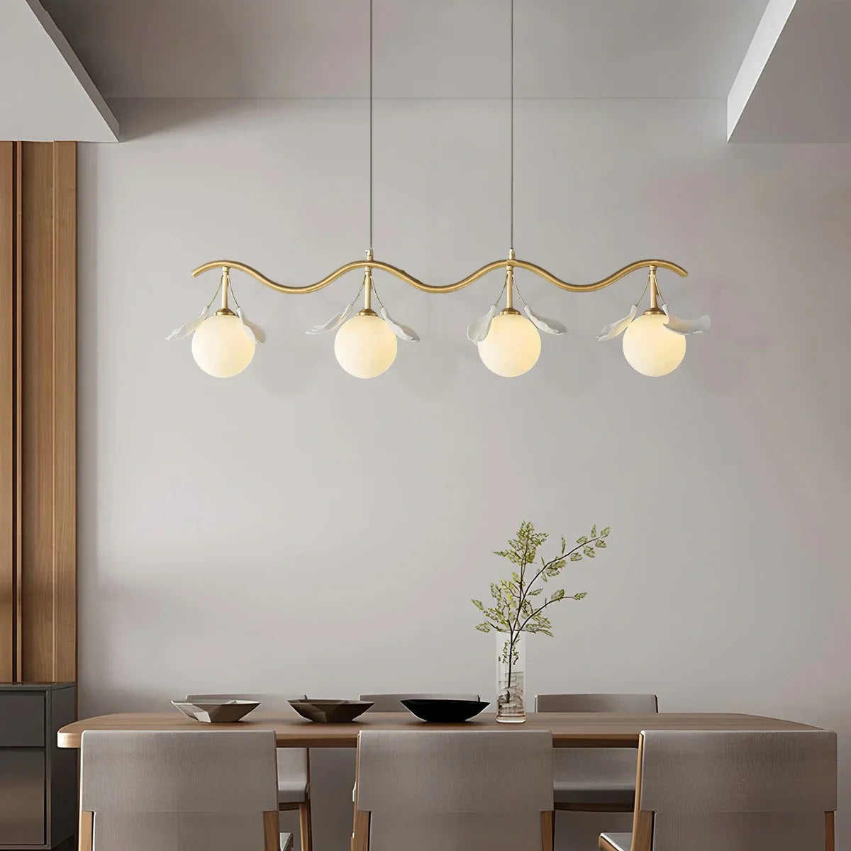 Evander Gingko Chandelier for Dining Area