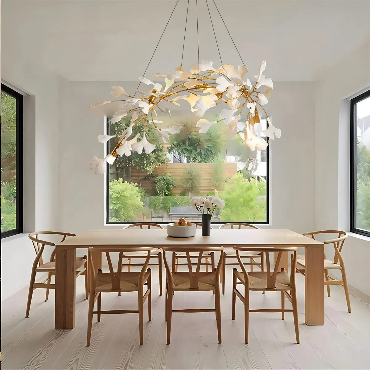 Gingko Chandelier light