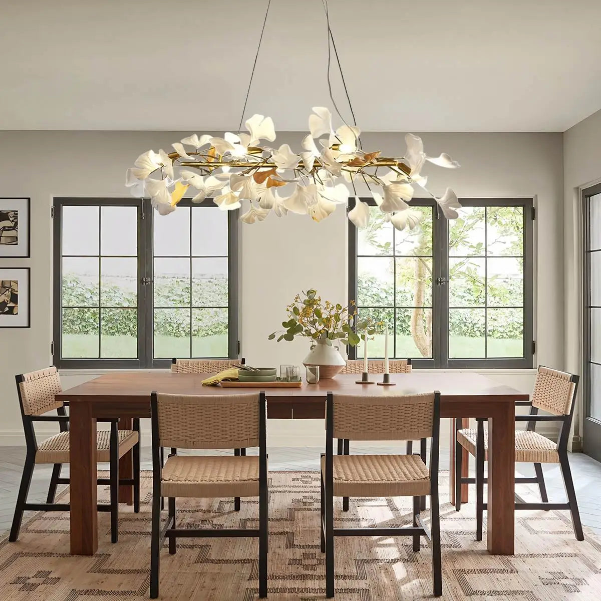 Gingko Chandelier