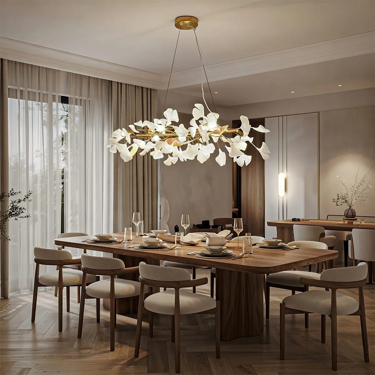 Gingko Chandelier