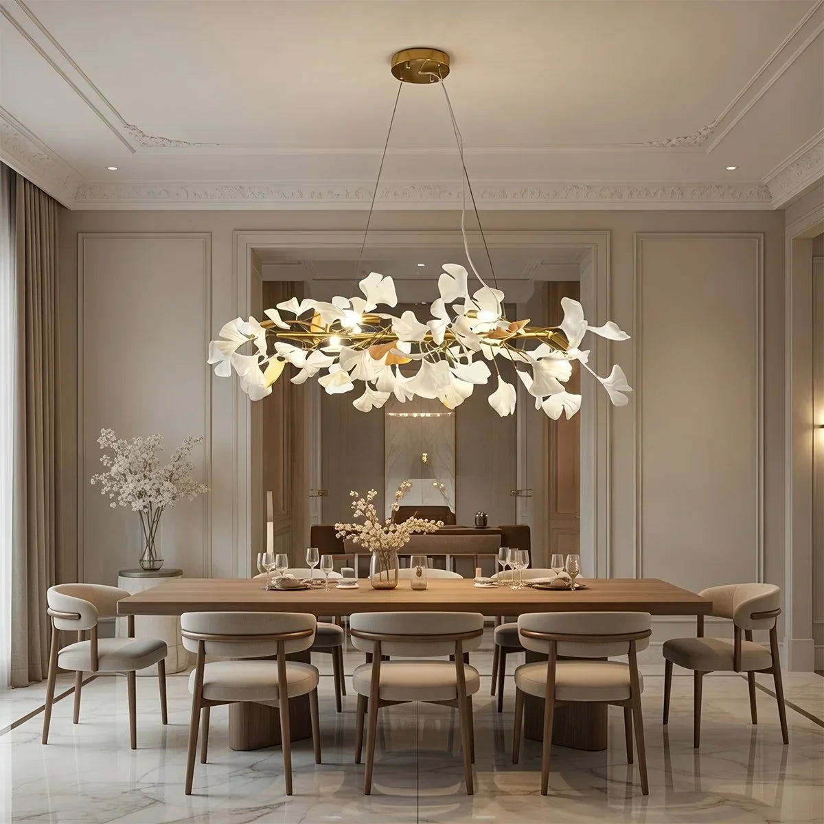 Gingko Chandelier