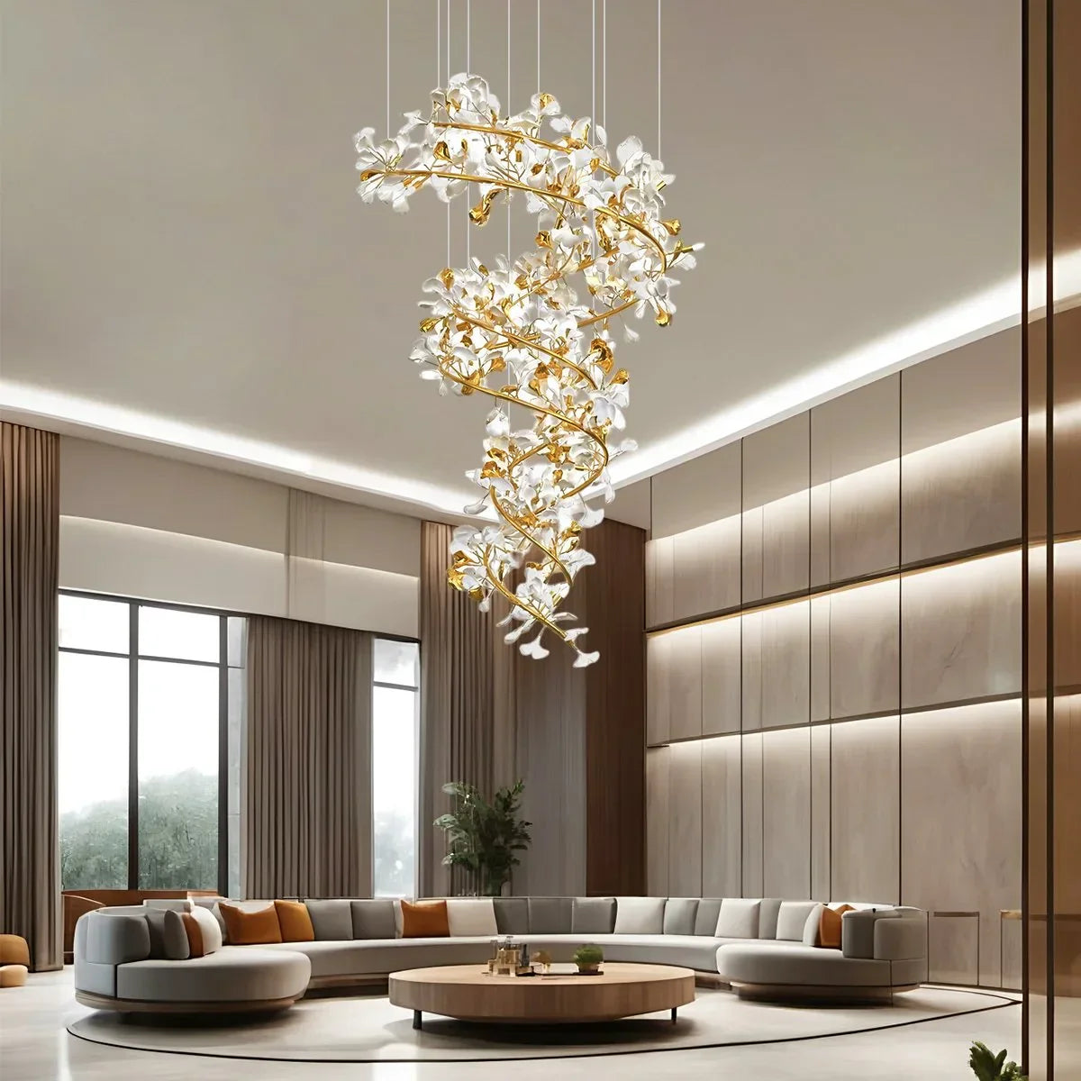 Gingko Chandelier