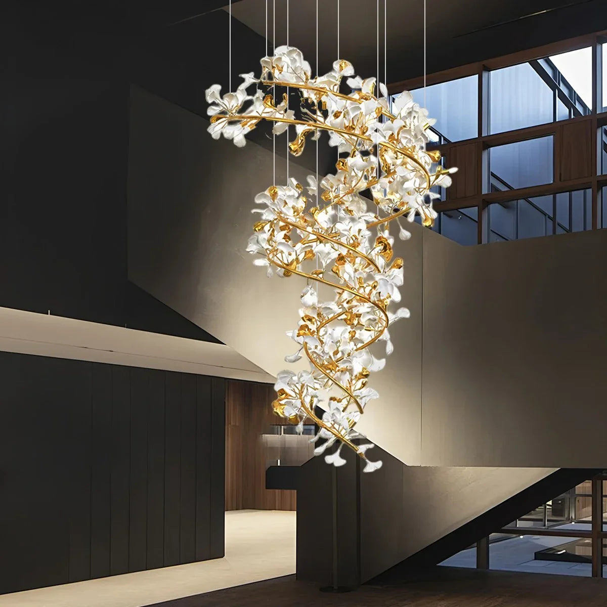 Gingko Chandelier