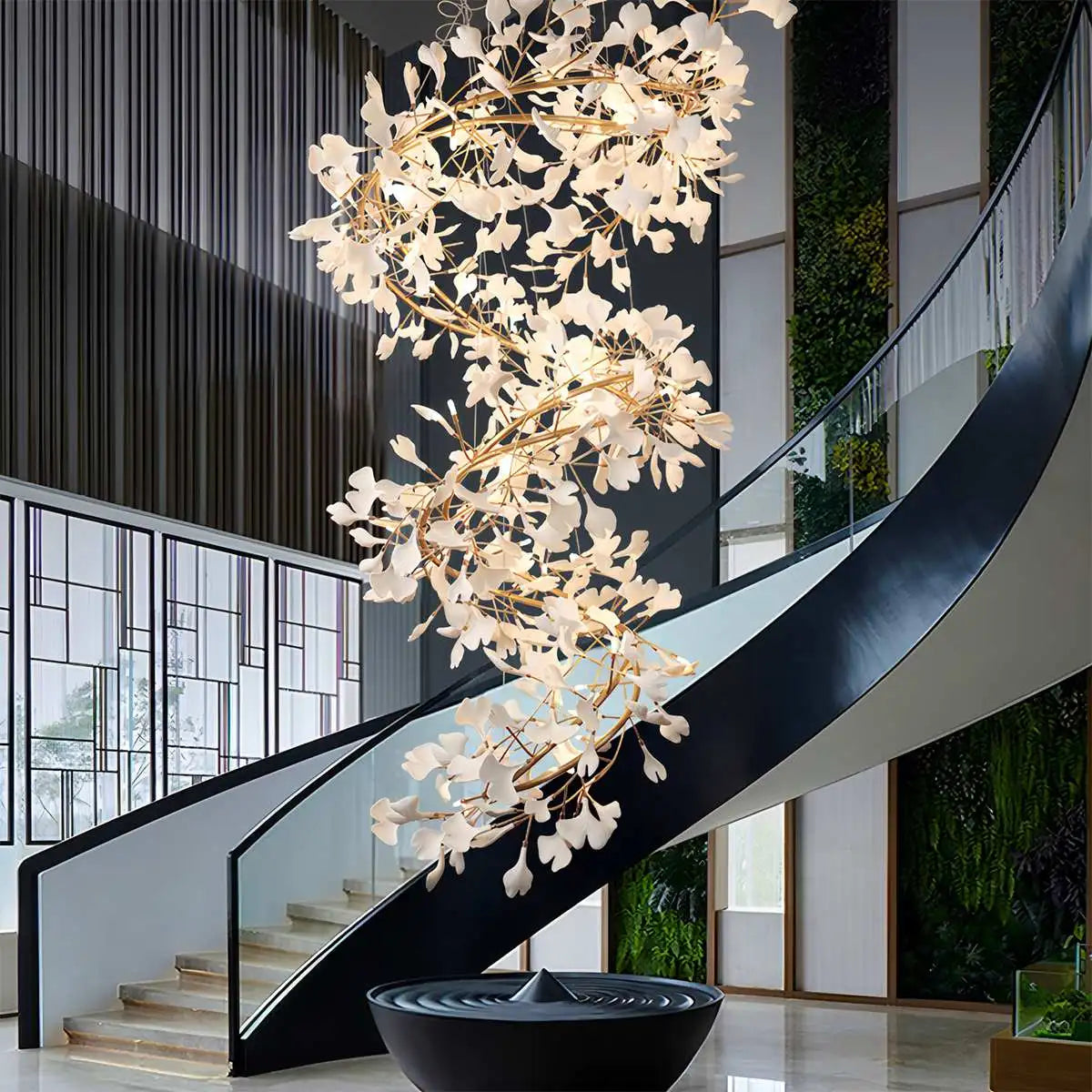 Gingko Chandelier