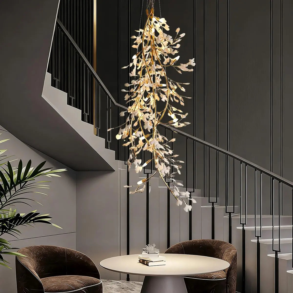 Gingko Chandelier