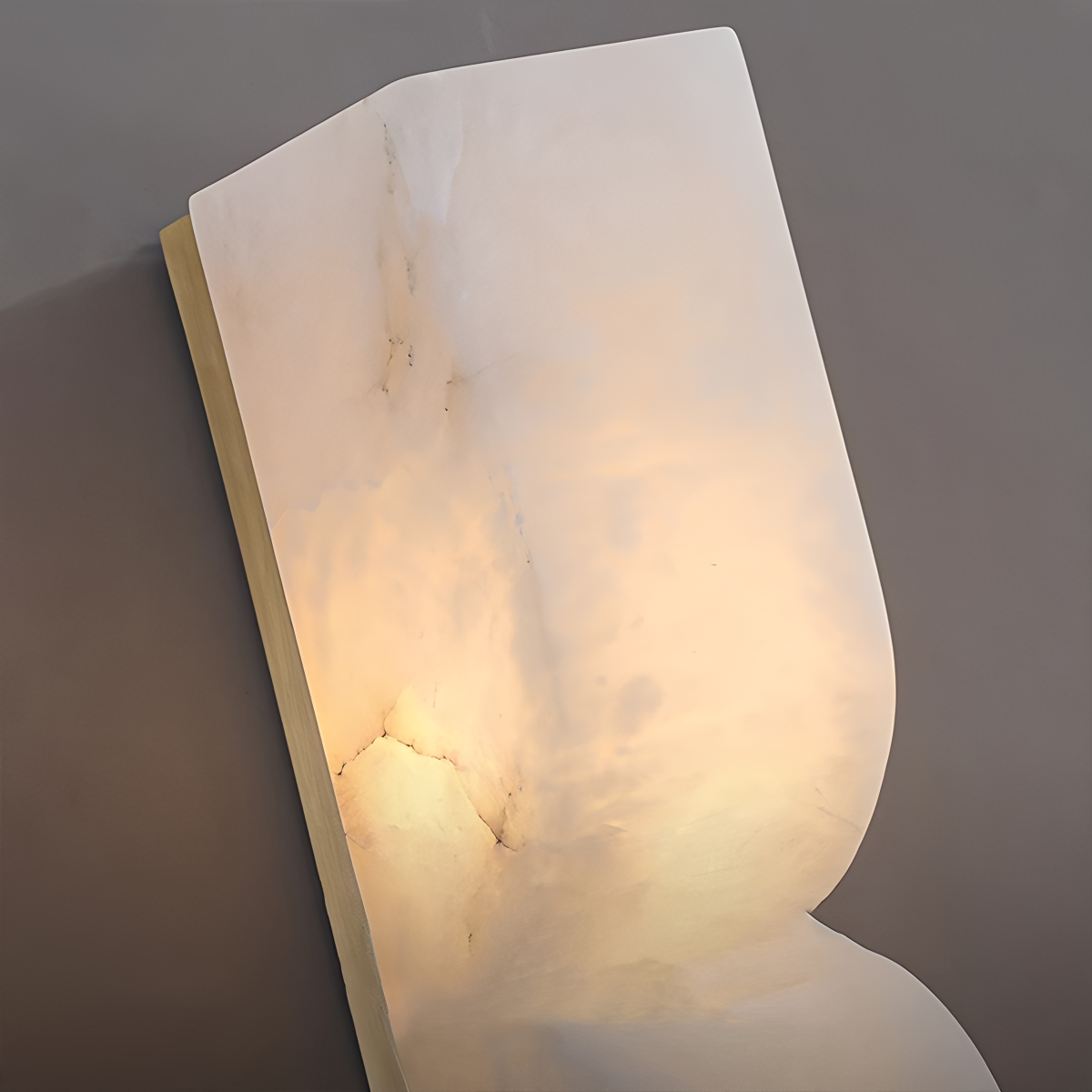 Luxury Spanish Alabaster Wall Sconce for Hallway