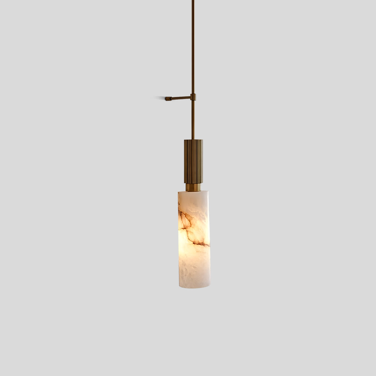 luxury onyx Long strip wall lamp
