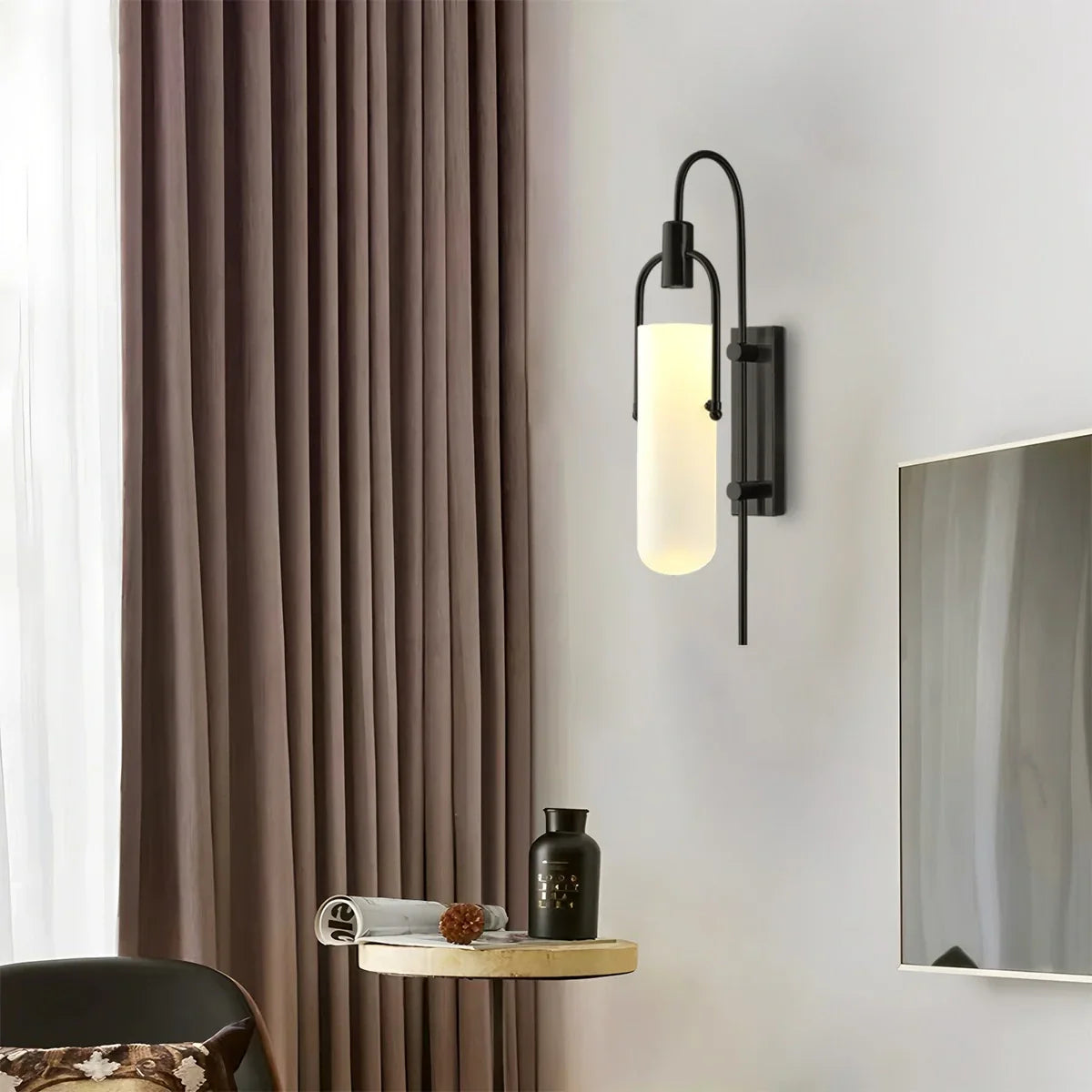 Arc Glass Wall Lamp