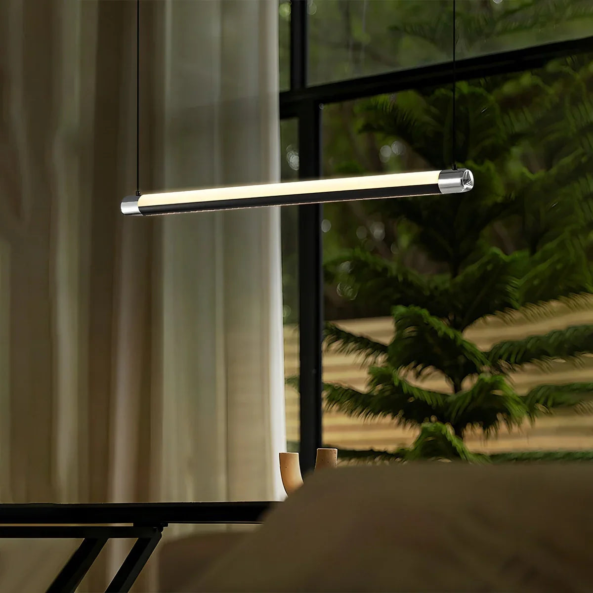 Linear Pendant Light，Metal Pendant Light