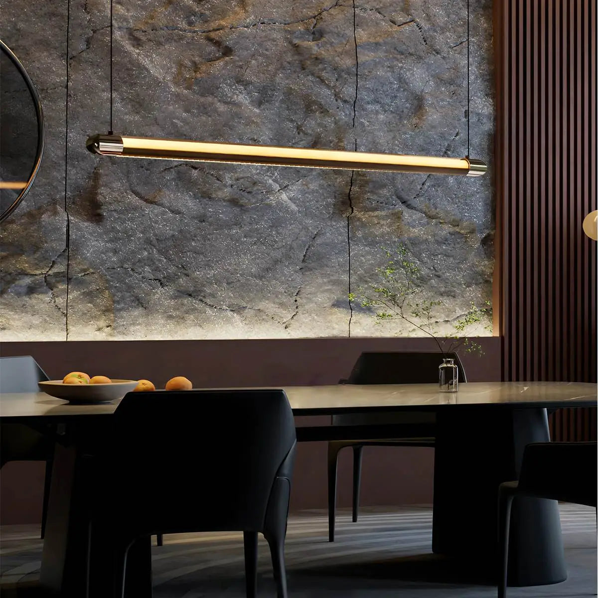 Linear Pendant Light，Metal Pendant Light