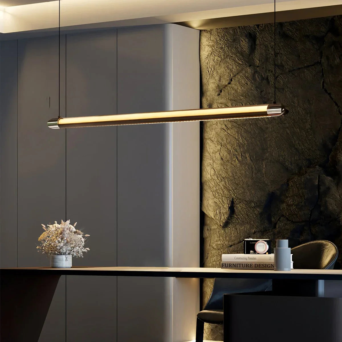 Linear Pendant Light，Metal Pendant Light