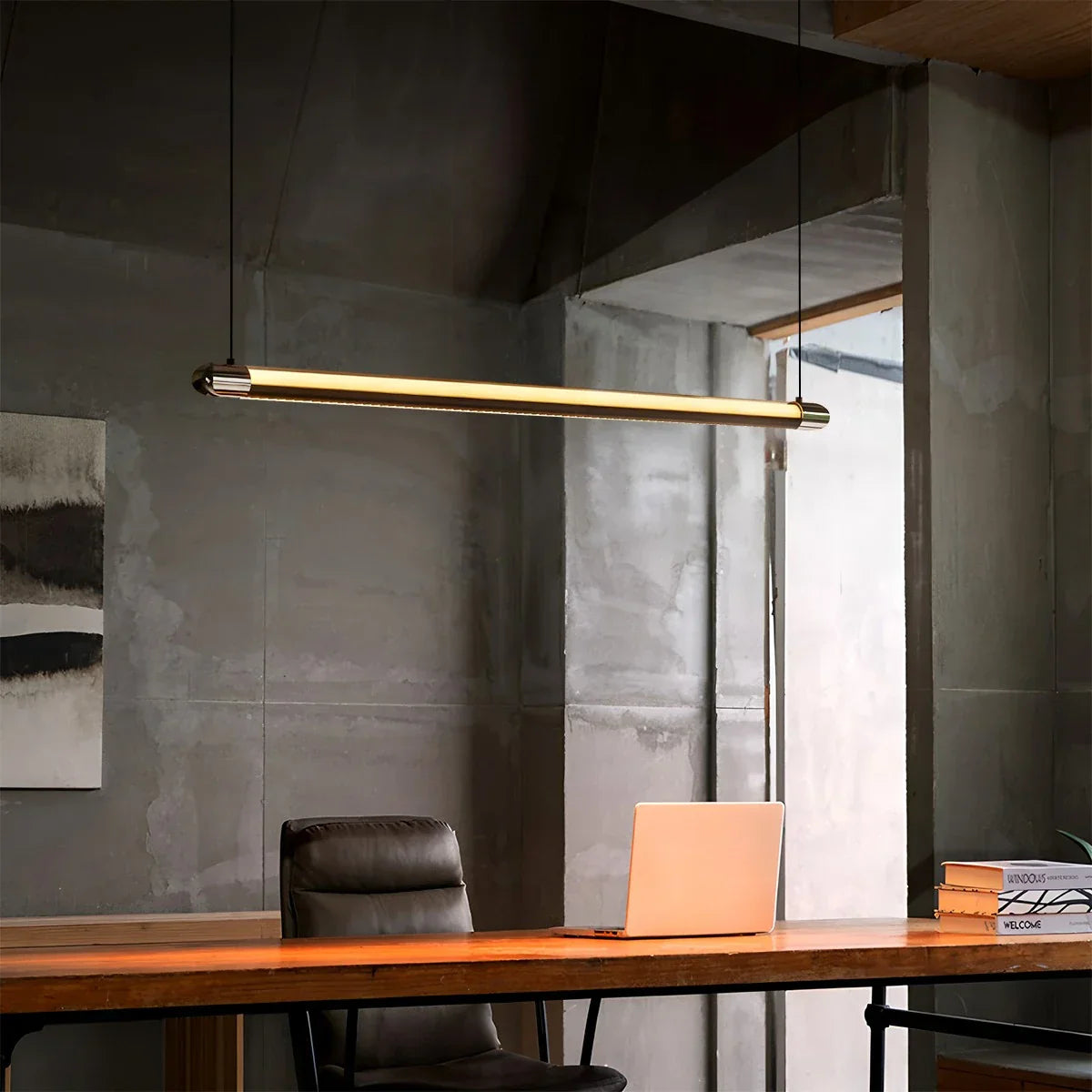 Linear Pendant Light，Metal Pendant Light