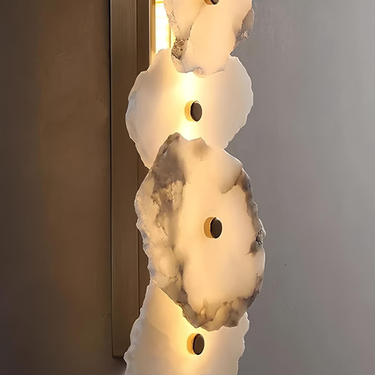 Modern Luxury Artistic Spanish Alabaster Wall Lamp