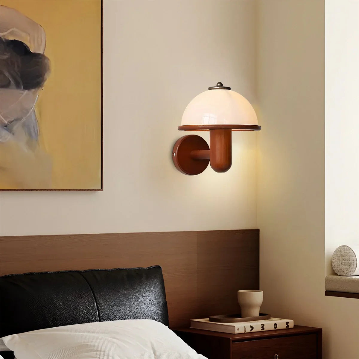 Wooden Wall Lamp