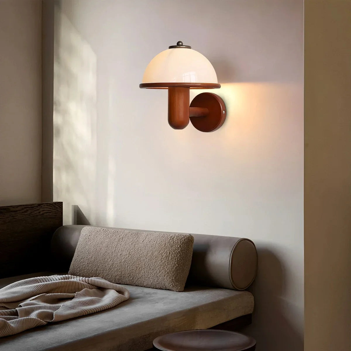 Wooden Wall Lamp
