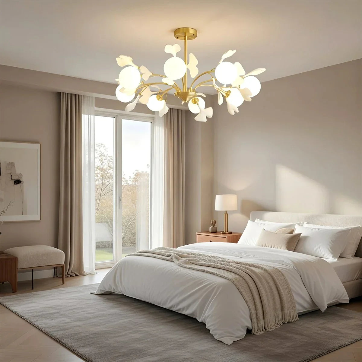 Gingko Chandelier