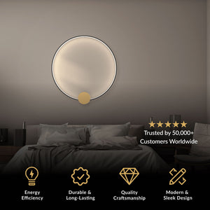 Olverai Elyra Orbit LED Wall Light