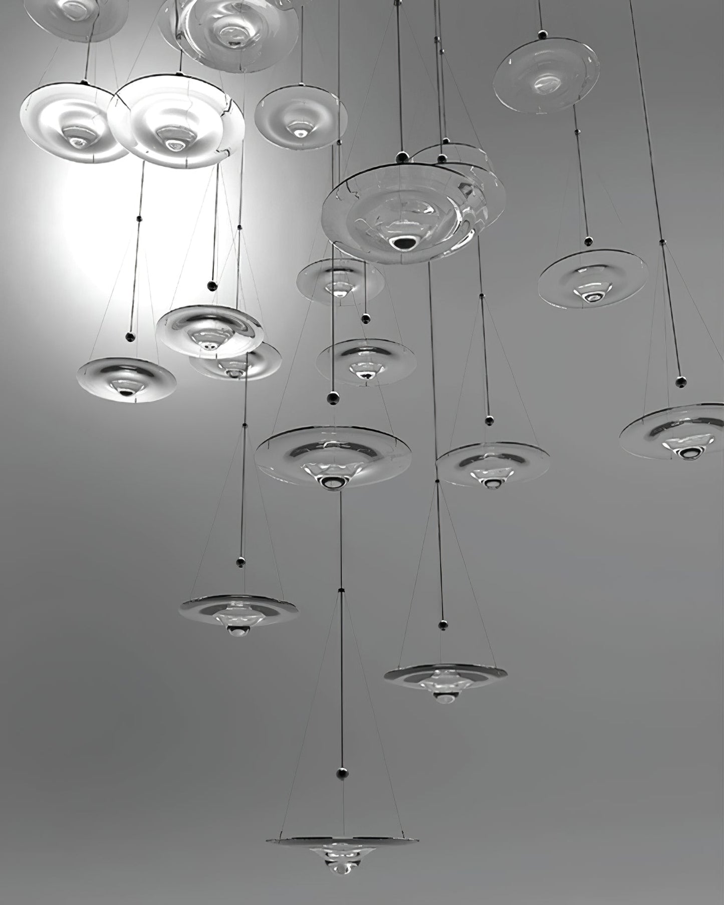 Olverai Ripple Glass Pendant Light