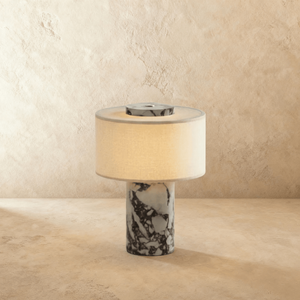 Olverai Belmora Rechargeable Stone Table Lamp