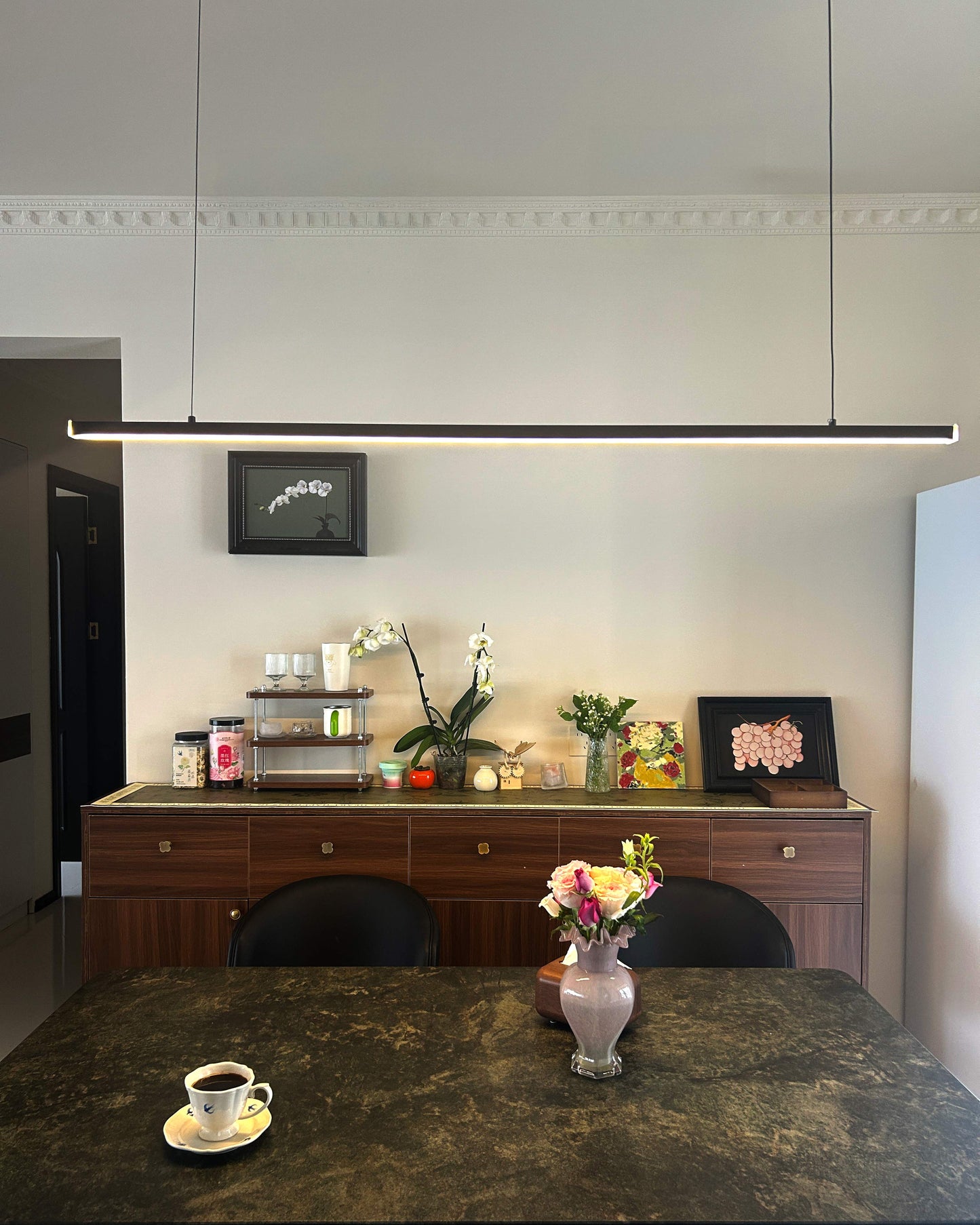 Olverai Extra Long Linear Pendant Light