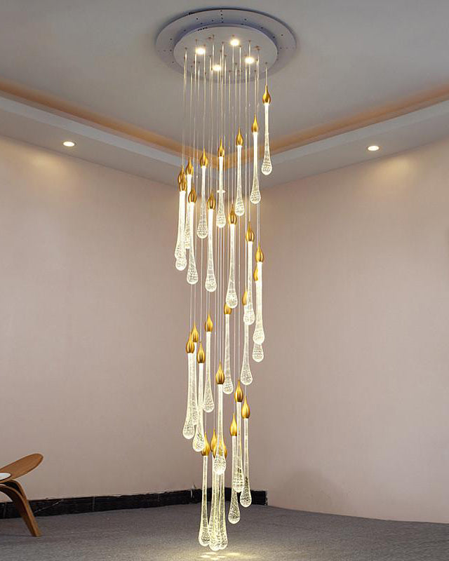 Olverai Raindrop Crystal chandelier